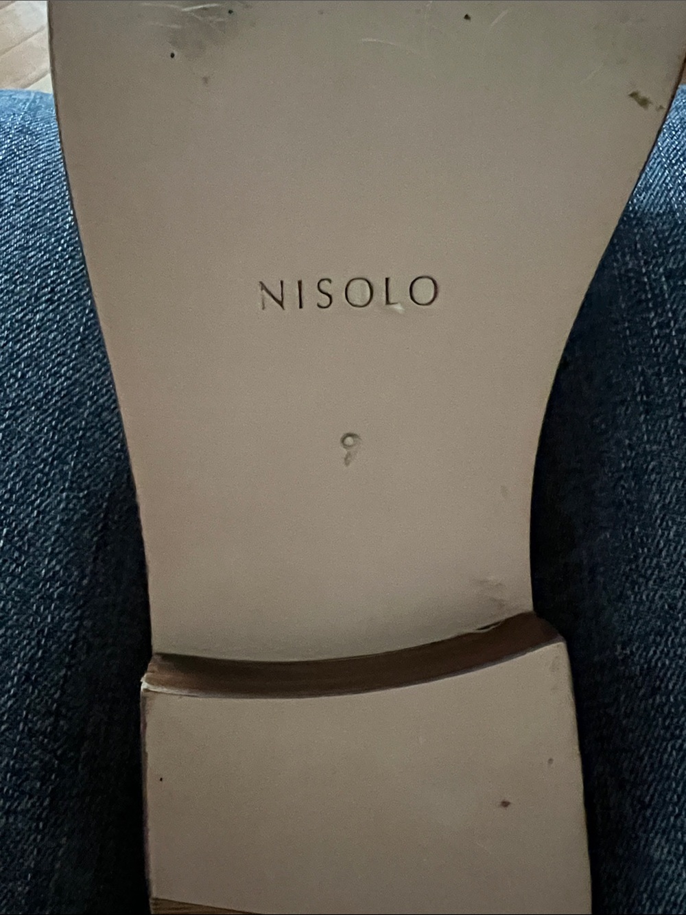 Nisolo light brown/tan leather slip-on loafers - Picture 2 of 5